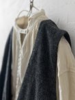 画像3: MARCHE' DE SOEUR／ウールツイードのベストワンピース・チャコール×黒 (3)