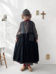 画像11: MARCHE' DE SOEUR／ウールツイードのベストワンピース・チャコール×黒 (11)