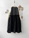 画像8: MARCHE' DE SOEUR／ウールツイードのベストワンピース・チャコール×黒 (8)