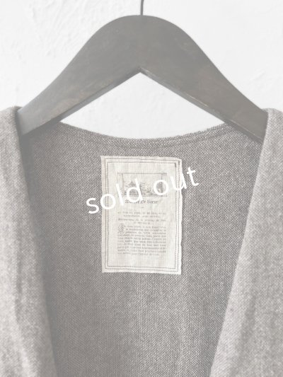 画像9: MARCHE' DE SOEUR／ウールツイードのベストワンピース・モカ×黒