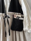 画像3: MARCHE' DE SOEUR／リネンのベストワンピース・黒×生成り (3)
