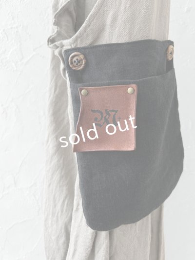 画像4: MARCHE' DE SOEUR／種蒔のエプロン・アッシュグレー