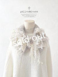 pollenbienco／アンティークレースのファーティペット・I