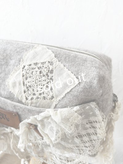 画像5: pollenbienco／アンティークレースのショルダーバッグ