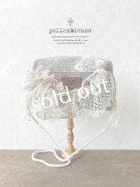 pollenbienco／アンティークレースのショルダーバッグ