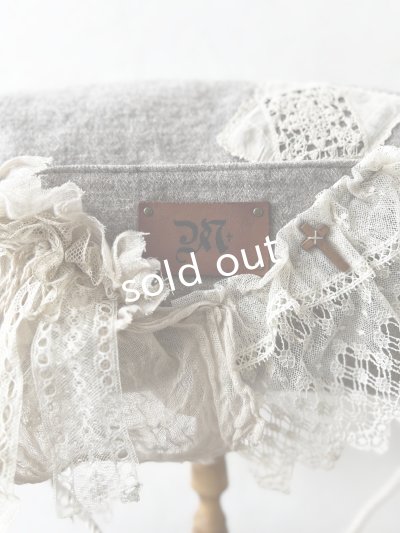 画像4: pollenbienco／アンティークレースのショルダーバッグ