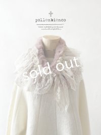 pollenbienco／アンティークレースのファーティペット・F