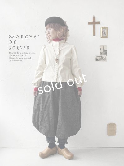 画像18: HALLELUJAH／5, Victorian Chemise ヴィクトリア時代ブラウス・off-white