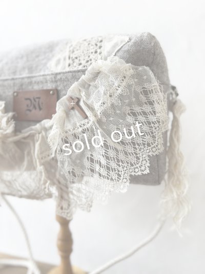 画像3: pollenbienco／アンティークレースのショルダーバッグ