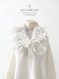 pollenbienco／アンティークレースのファーティペット・C