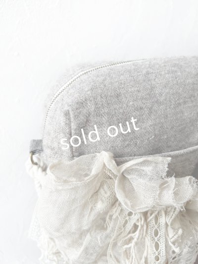 画像6: pollenbienco／アンティークレースのショルダーバッグ