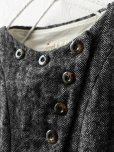 画像5: Reliure／Shetland wool Vest・Black (5)