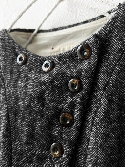 画像5: Reliure／Shetland wool Vest・Black