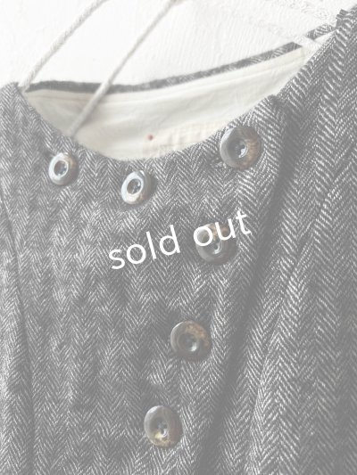 画像5: Reliure／Shetland wool Vest・Black