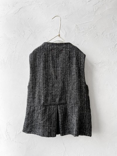 画像6: Reliure／Shetland wool Vest・Black