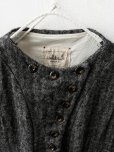 画像2: Reliure／Shetland wool Vest・Black (2)