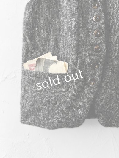 画像4: Reliure／Shetland wool Vest・Black