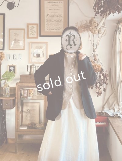 画像9: Reliure／Shetland wool Vest・Black