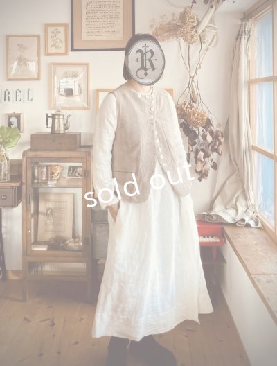 画像10: Reliure／Shetland wool Vest・Black