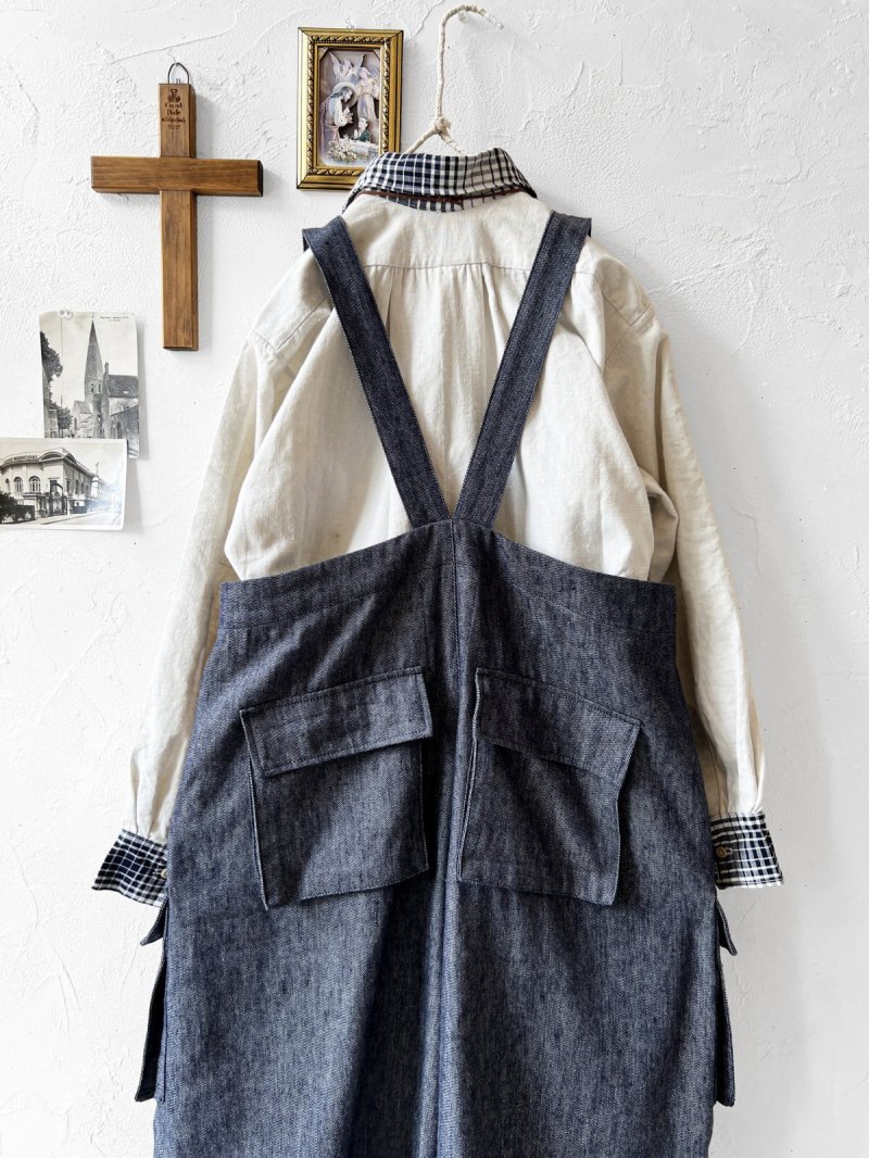 画像13: MARCHE' DE SOEUR／ハックルベリーパンツ・デニム (13)