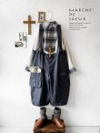 画像2: MARCHE' DE SOEUR／ハックルベリーパンツ・デニム (2)