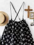 画像3: MARCHE' DE SOEUR／ピエロパンツ・黒ブーケ刺繍 (3)