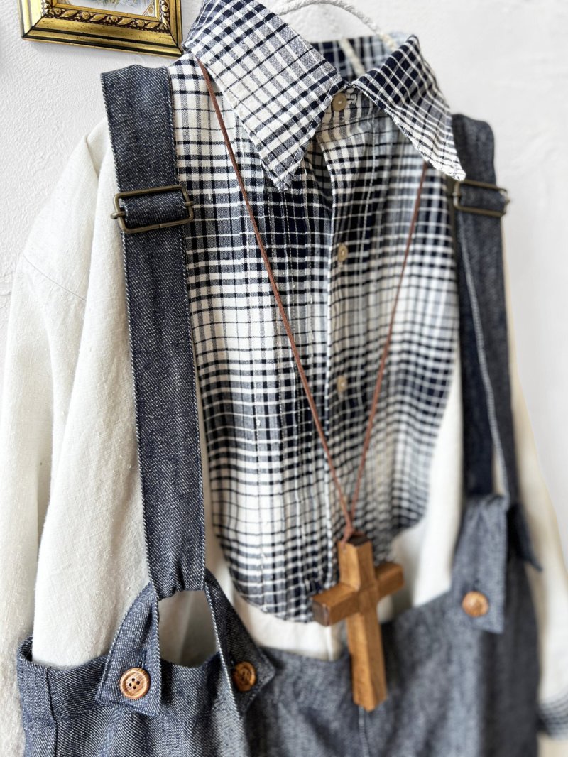 画像9: MARCHE' DE SOEUR／ハックルベリーパンツ・デニム (9)