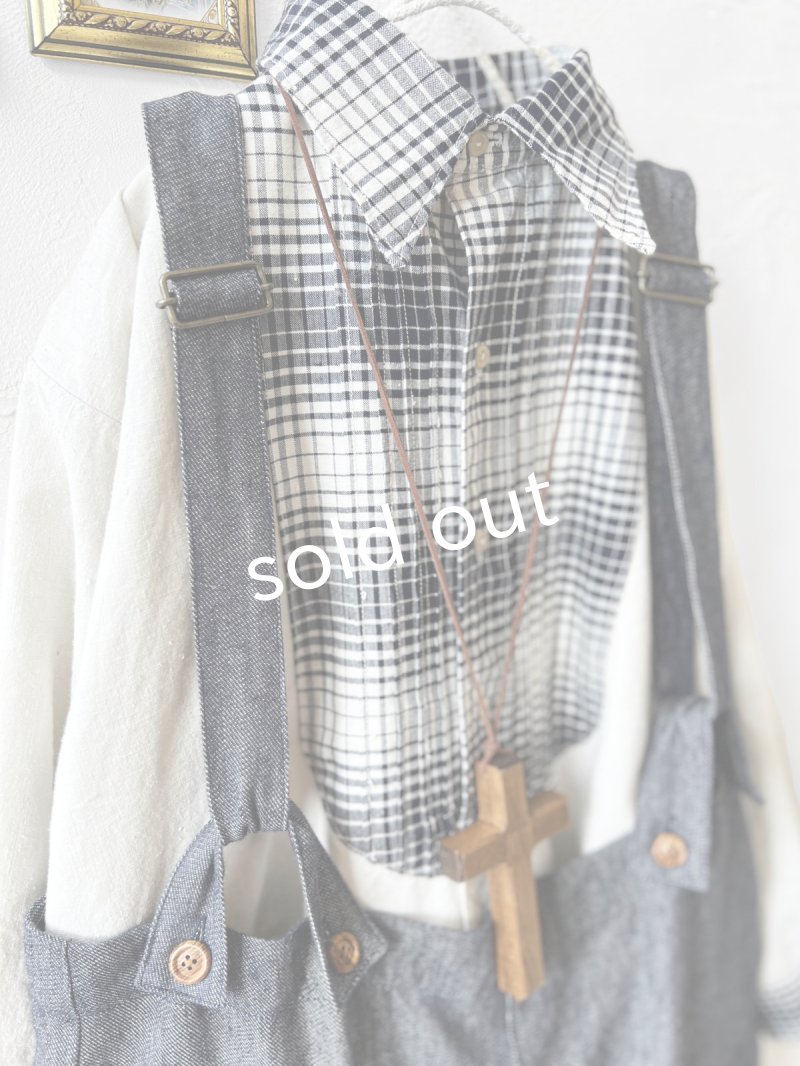 画像9: MARCHE' DE SOEUR／ハックルベリーパンツ・デニム (9)