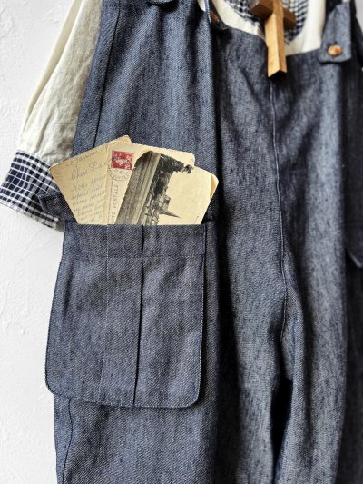 画像3: MARCHE' DE SOEUR／ハックルベリーパンツ・デニム