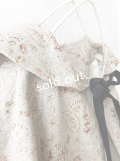 画像11: MARCHE' DE SOEUR／セーラ襟のタッセルちびジャケット・きなり小花