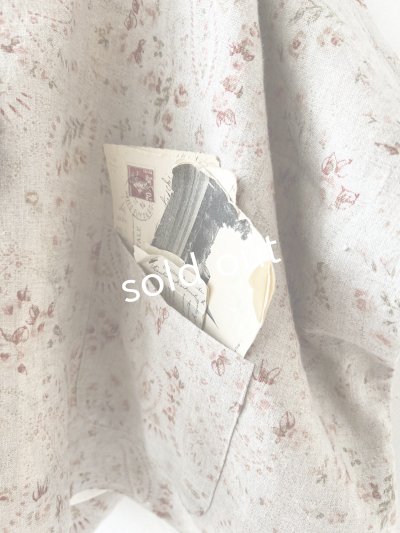 画像8: MARCHE' DE SOEUR／セーラ襟のタッセルちびジャケット・きなり小花