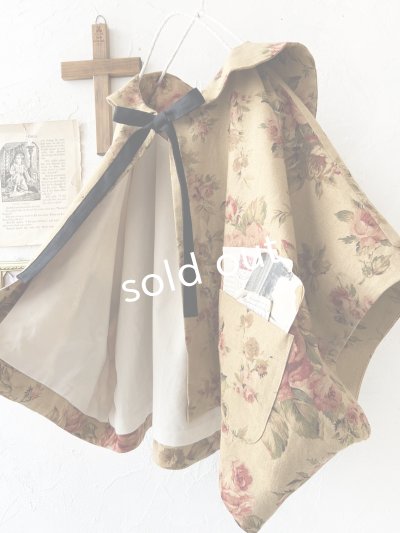 画像7: MARCHE' DE SOEUR／セーラ襟のタッセルちびジャケット・オールドローズ キャメル