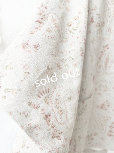 画像10: MARCHE' DE SOEUR／セーラ襟のタッセルちびジャケット・きなり小花