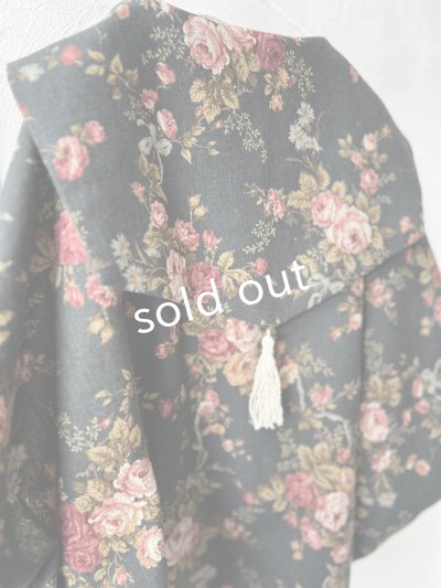 画像12: MARCHE' DE SOEUR／セーラ襟のタッセルちびジャケット・オールドローズ スミクロ