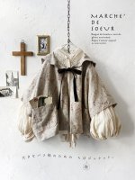 画像1: MARCHE' DE SOEUR／セーラ襟のタッセルちびジャケット・きなり小花 (1)