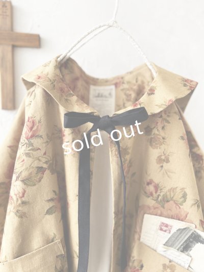 画像3: MARCHE' DE SOEUR／セーラ襟のタッセルちびジャケット・オールドローズ キャメル