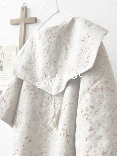 画像14: MARCHE' DE SOEUR／セーラ襟のタッセルちびジャケット・きなり小花