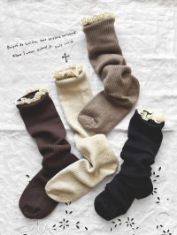 フリルレースソックス（4color）