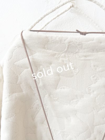 画像2: SO／ジャガードボトルネックプルオーバー・キナリ