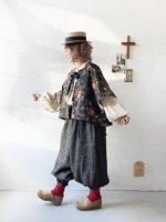 画像16: MARCHE' DE SOEUR／セーラ襟のタッセルちびジャケット・オールドローズ スミクロ (16)