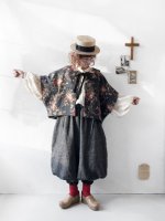 画像15: MARCHE' DE SOEUR／セーラ襟のタッセルちびジャケット・オールドローズ スミクロ (15)