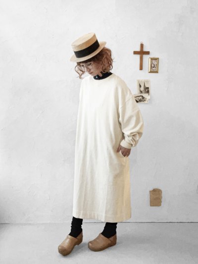 画像12: SO／クルーネックワンピース・ダークネイビー