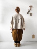 画像18: MARCHE' DE SOEUR／セーラ襟のタッセルちびジャケット・きなり小花 (18)