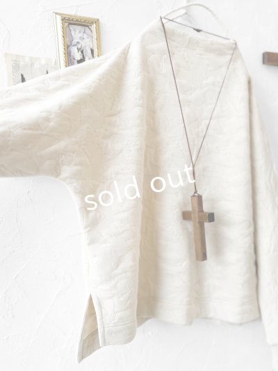 画像7: SO／ジャガードボトルネックプルオーバー・キナリ