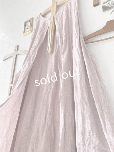 画像13: MARCHE' DE SOEUR／アンティークレース付きタブリエドレス・サクラ