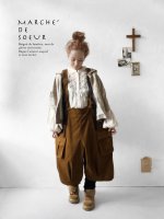 画像16: MARCHE' DE SOEUR／セーラ襟のタッセルちびジャケット・きなり小花 (16)