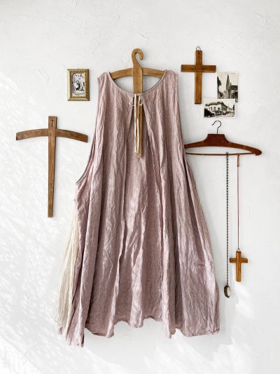 画像11: MARCHE' DE SOEUR／アンティークレース付きタブリエドレス・サクラ