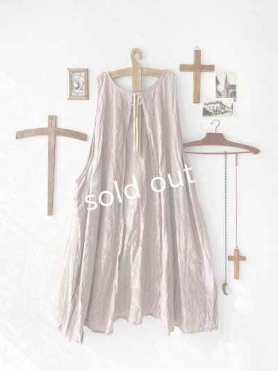 画像11: MARCHE' DE SOEUR／アンティークレース付きタブリエドレス・サクラ