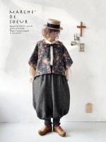画像14: MARCHE' DE SOEUR／セーラ襟のタッセルちびジャケット・オールドローズ スミクロ (14)