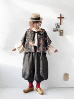 画像17: MARCHE' DE SOEUR／セーラ襟のタッセルちびジャケット・オールドローズ スミクロ (17)